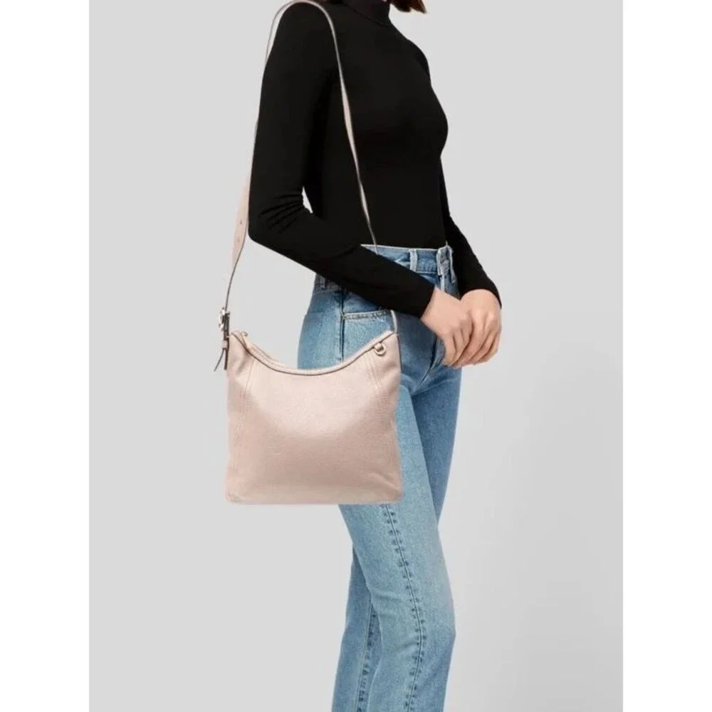 Michael Kors Soft Pink Leather Crossbody Bag